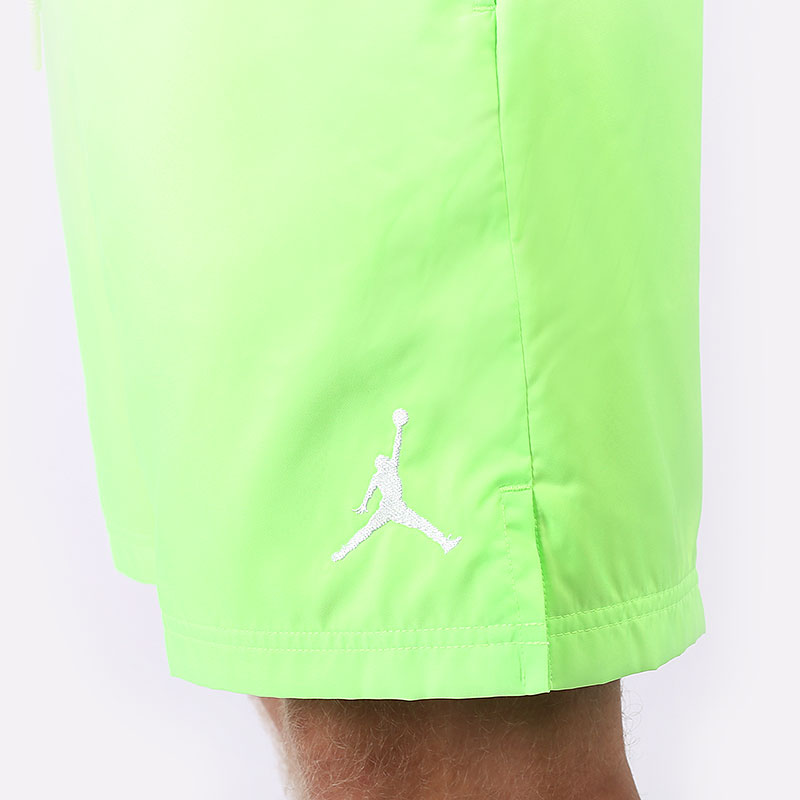 мужские салатовые шорты  Jordan Poolside Short CZ4751-358 - цена, описание, фото 4